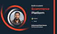 create a custom ecommerce platform in nextjs and python
