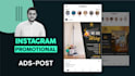 create custom promotional ads which will boost your instagram engagement