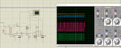 simulation of operation of radio components in proteus