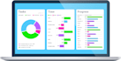 create dynamic websites, web portals and custom reports