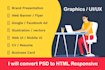 be your graphic and web designer