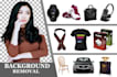 100 images background removal and fast delivery