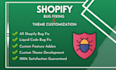 do shopify coding, theme developement and customization