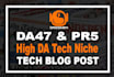 publish da47 tech niche guest blog post