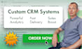 create a CRM system