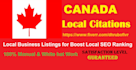 do best 200 canadian local citations for boost local seo