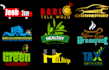 do professional creative modern 3d business logo design