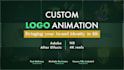 create a professional custom animation for your logo