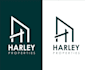 design home decor or real estate simple logo