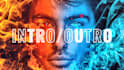 do youtube intro outro video, trailer with logo animation in 4k