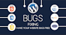 resolve bugs in wordpress,html,css,bootstrap and javascript