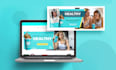 create custom website banners