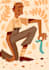 create characters in a bold and colourful style
