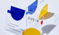 design clear transparent plastic business card