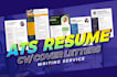 do ats resume writing and resume editing CV and linkedin