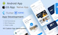 complete mobile app development with UI UX design with source code