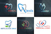 do professional health medical dental clinic logo design