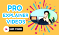 create a pro explainer promo video for your local business
