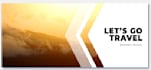 banner for travel agency