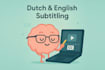 make a subtitle srt file in english or dutch