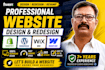 design shopify, wix, wordpress, or webflow website