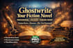 ghostwrite your fiction novel with professional polish