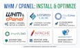install and optimize whm cpanel with litespeed, cloudlinux