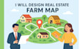 illustrate real estate farm maps