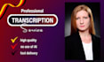 professionally transcribe your german audio and video files