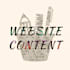 write engaging website content