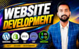 do website development, wordpress customization , shopify , ecommerce , wix