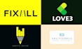 create modern unique business logo