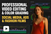 do instagram reels, youtube shorts and tiktok video editing