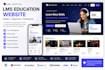 create lms education website for you