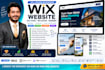 do wix website design or redesign wix website or wix studio, harmony ai or adi