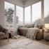 create realistic 3d interior rendering based on your requirements