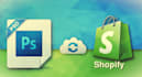 create custom shopify theme from scratch PSD,jpg,PDF
