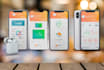 design creative mobile app UI mock up