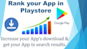 make aso, description and screenshot for rank your  app or game