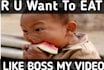 make viral video meme or put text video in 10 minute