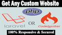 do laravel and codeigniter development and customizations