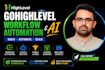 build gohighlevel workflow automation and ai