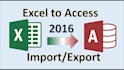 convert excel to access database