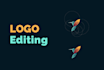 do professional logo editing and redesign