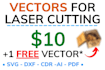 create vector for laser cutting