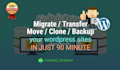 move, backup, clone, update wordpress in just 90 minutes