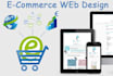 do ecommerce website for you with paypal or braintree checkout
