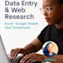 do accurate data entry, web research, and excel tasks