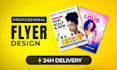 design professional flyers for events and businesses