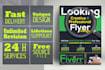 design business flyer, brochure, event flyer professionally